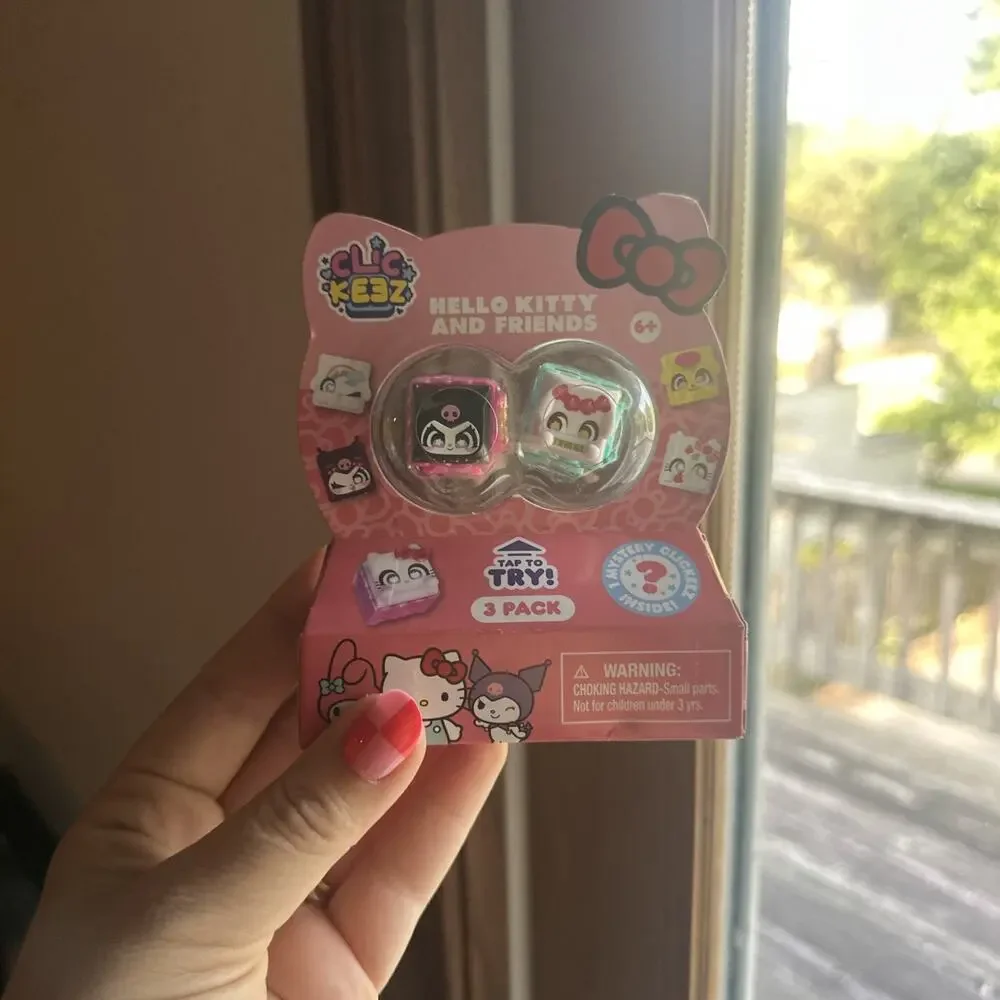 New Clickeez Hello Kitty 3 Pack New Viral Goliath Games